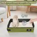Arenero Plegable Para Gatos - Caja De Arena Portátil