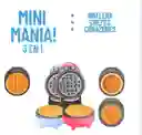 Mini Waflera 3 En 1 Forma De Corazón Waflera Y Crepera