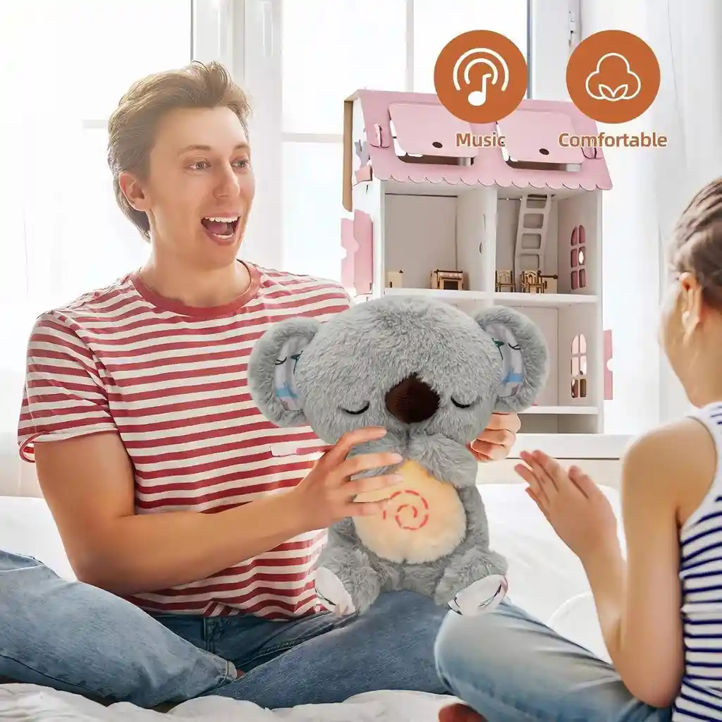 Peluche Juguete Muñeco Koala Alivio Ansiedad Respira Relaja