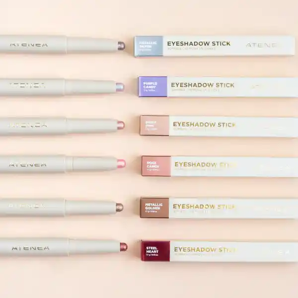 Sombras Cremosas En Barra Atenea Rose Candy