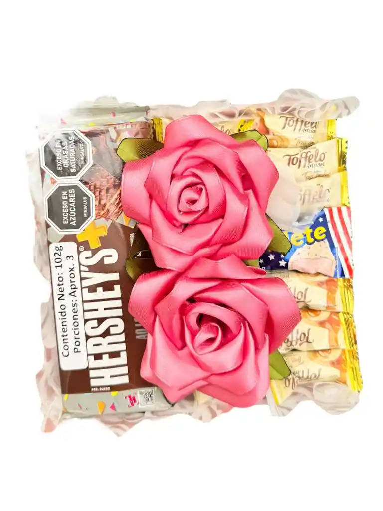 Regalo Especial Dulce Rosa - Regalo Feliz Cumpleaños - Regalo Feliz Dia - Regalo Amor Y Amistad