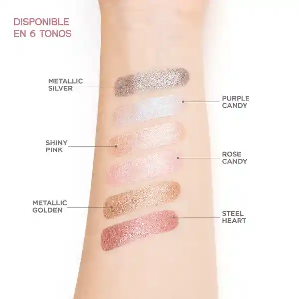 Sombras Cremosas En Barra Atenea Shiny Pink