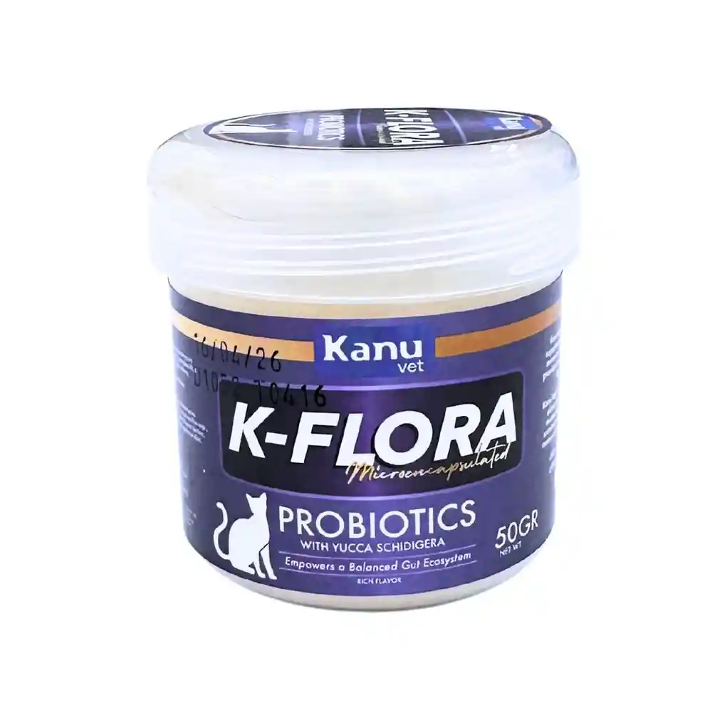 Suplemento Probiótico Para Gatos K-flora Sobre 50 Gr