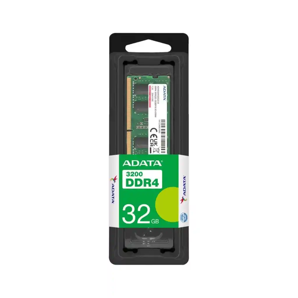 Memoria Ram Adata 32gb Ddr4 3200mhz Para Pc