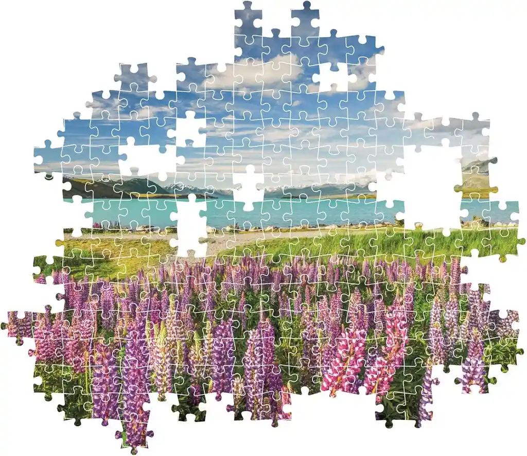 Rompecabezas 1500 Piezas Lago Tekapo Clementoni Para Adultos