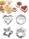Set De Cortadores De Galletas X 12 (4 Formas)