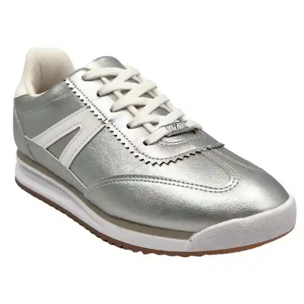 Tenis Plata Blanco Vizzano Talla 37