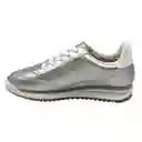 Tenis Plata Blanco Vizzano Talla 37