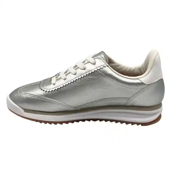 Tenis Plata Blanco Vizzano Talla 37