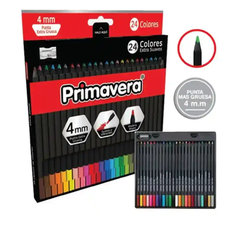 Colores Primavera X24 Colores Extrasuaves