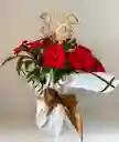 Arreglo Floral Beso Rojo Día De La Madre