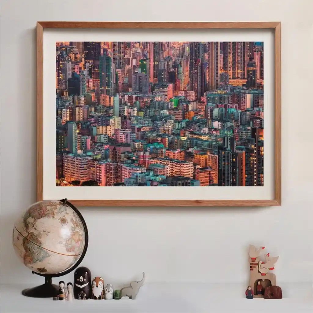 Rompecabezas 1500 Piezas Hong Kong Clementoni Para Adultos