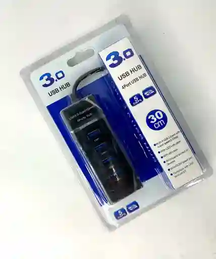 Hub Multipuertos 4 En 1 Usb 3.0