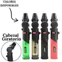 Soplete Encendedor Flameador Cabezal Giratorio Recargable