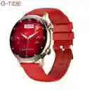 Reloj Inteligente Smartwatch Bluetooth G-tide Romance Lady Time Dorado