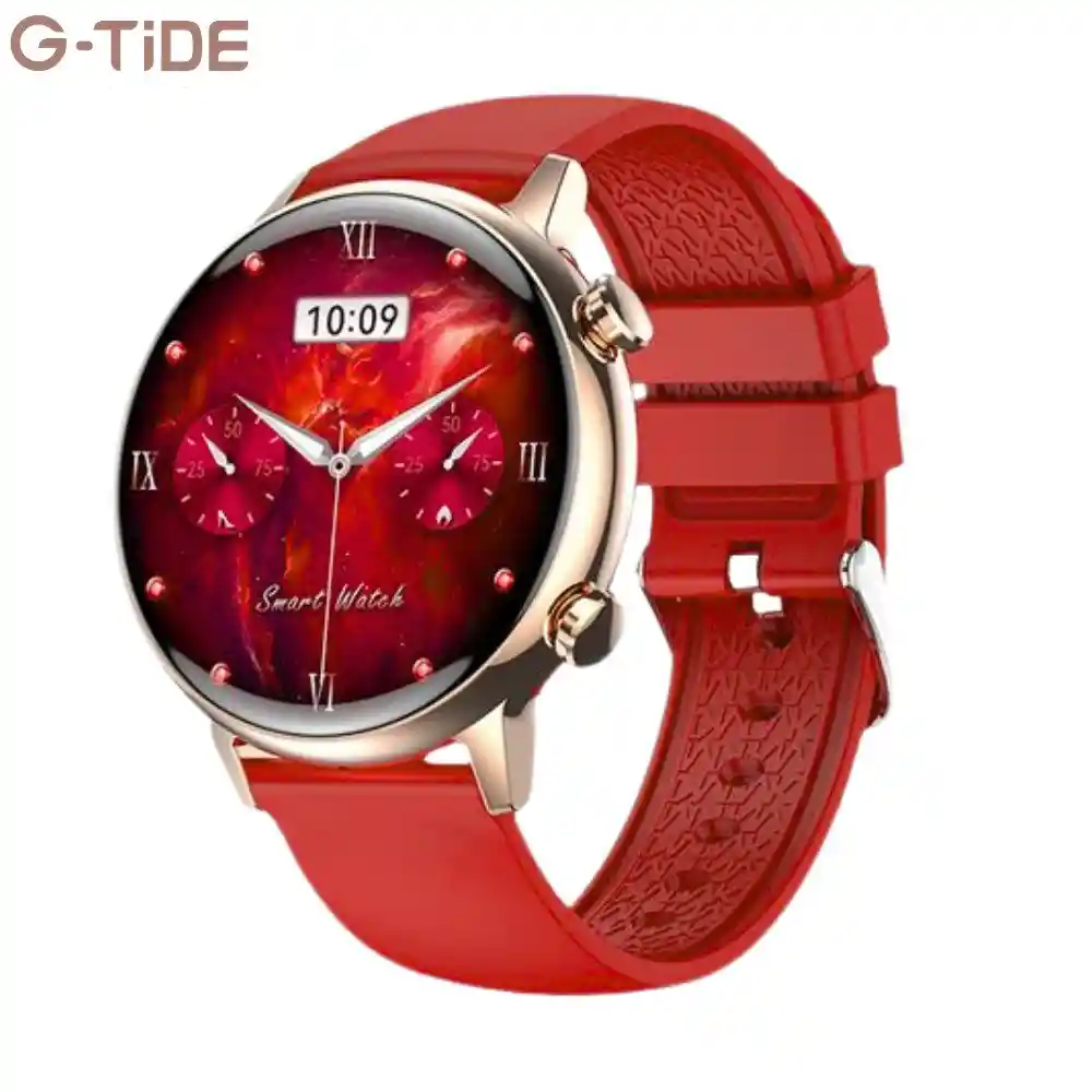 Reloj Inteligente Smartwatch Bluetooth G-tide Romance Lady Time Dorado