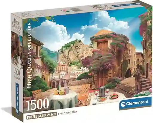 Rompecabezas 1500 Piezas Pueblo Costero Italia Clementoni