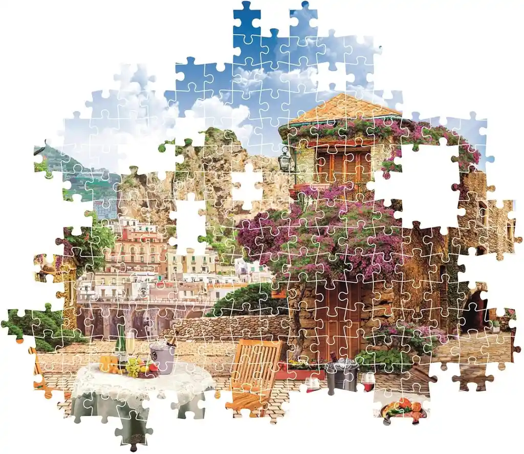 Rompecabezas 1500 Piezas Pueblo Costero Italia Clementoni