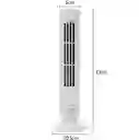 Mini Ventilador De Torre Escritorio Usb Blanco