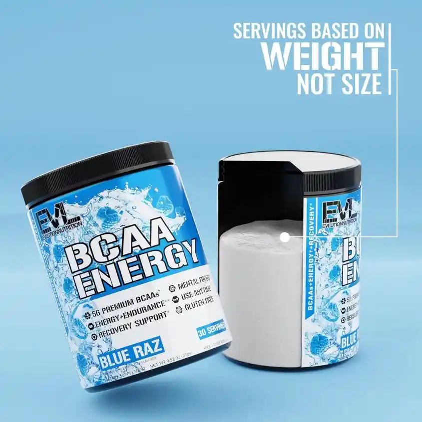 Aminoacidos Bcaa Blue Razz Evl 30 Servicios Con Beta Alanina