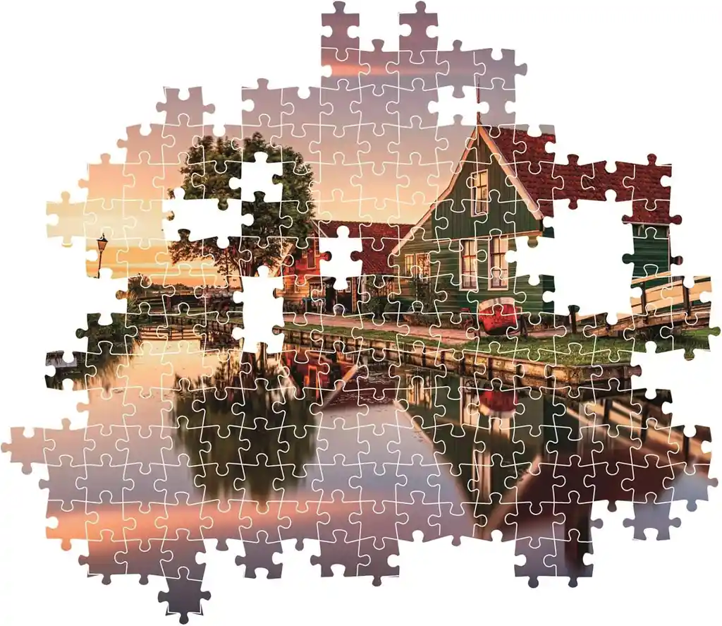 Rompecabezas 1500 Piezas Zaanse Schans Clementoni Adultos