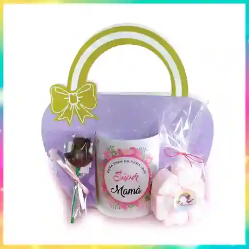 Mug Con Caja Tipo Maletin Dia De La Madre
