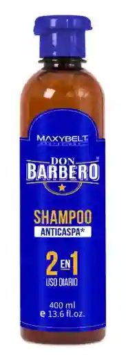 Don Barbero Shampoo Anticaspa 2 En 1 X 400 Ml