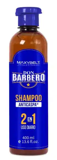 Don Barbero Shampoo Anticaspa 2 En 1 X 400 Ml