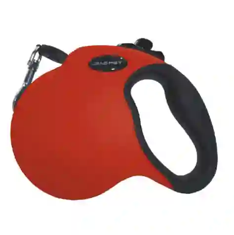 Traílla Retractable Run-b5l-r 50 Kg 5 Mt Roja