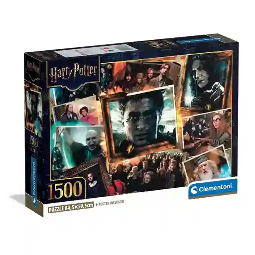 Rompecabezas 1500 Piezas Harry Potter Clementoni Adultos