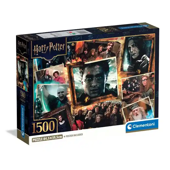 Rompecabezas 1500 Piezas Harry Potter Clementoni Adultos