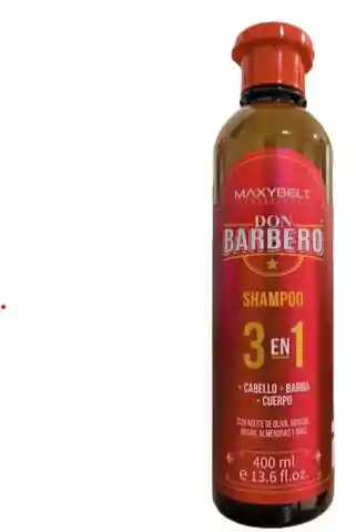 Don Barbero Shampoo 3 En 1 X 400