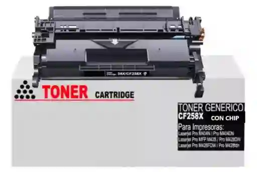 Toner 58x Cf258x Generico Para Impresora Mfp428fdw