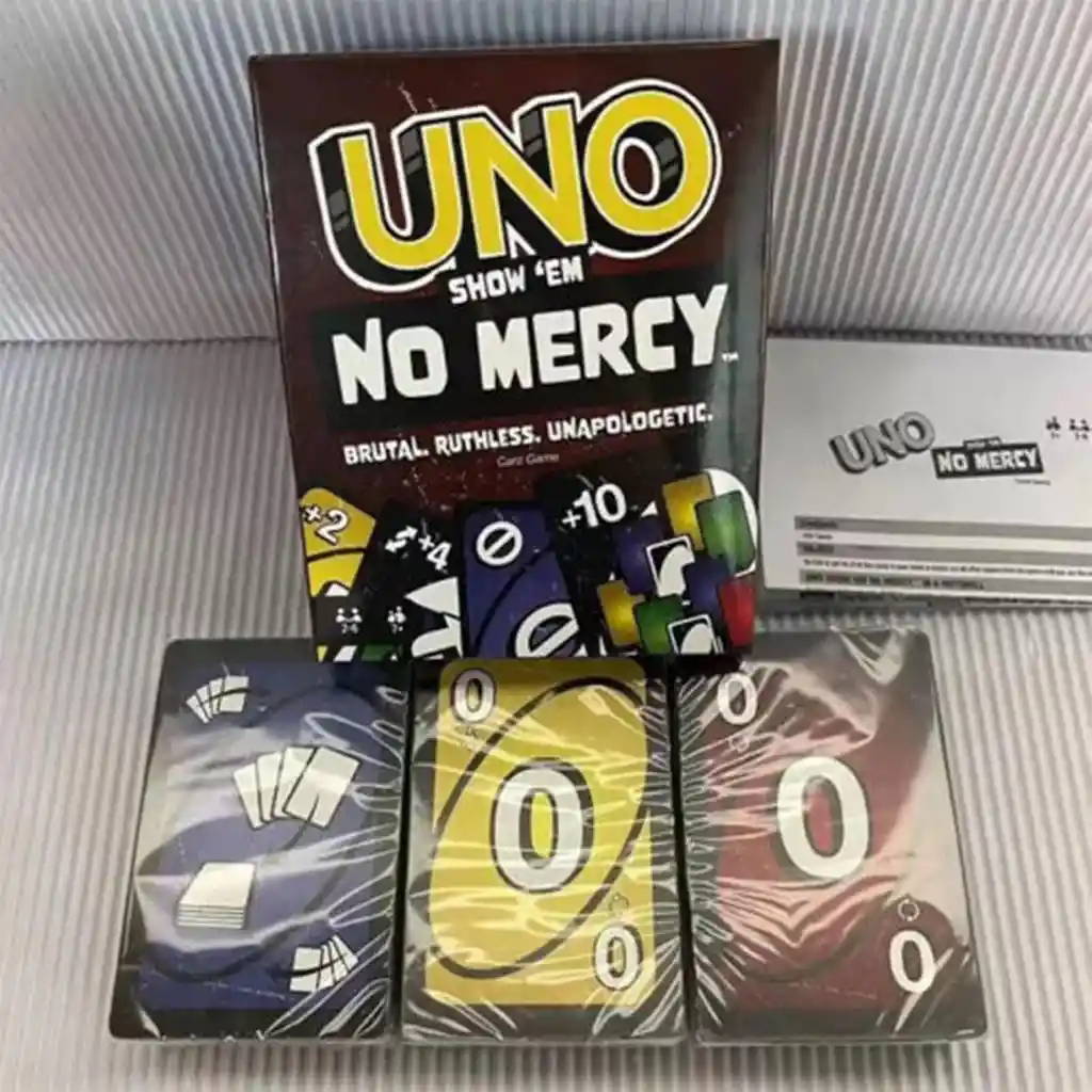 Juego De Cartas Uno No Mercy