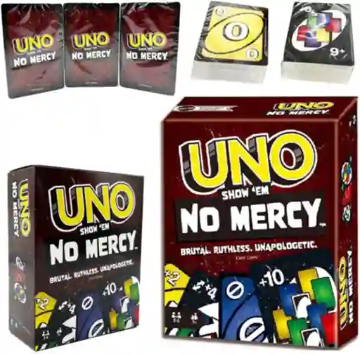 Juego De Cartas Uno No Mercy