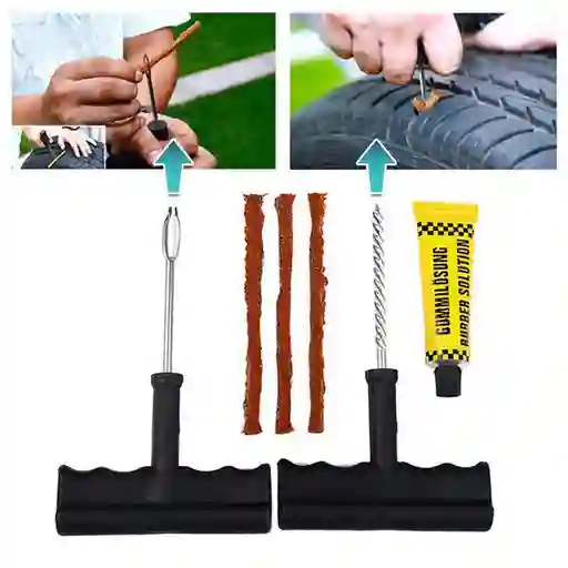 Kit Despinche Reparación Llantas Sellomatic Carros Motos