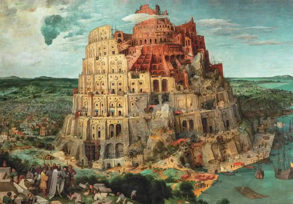 Rompecabezas 1500 Piezas Arte La Torre De Babel Clementoni