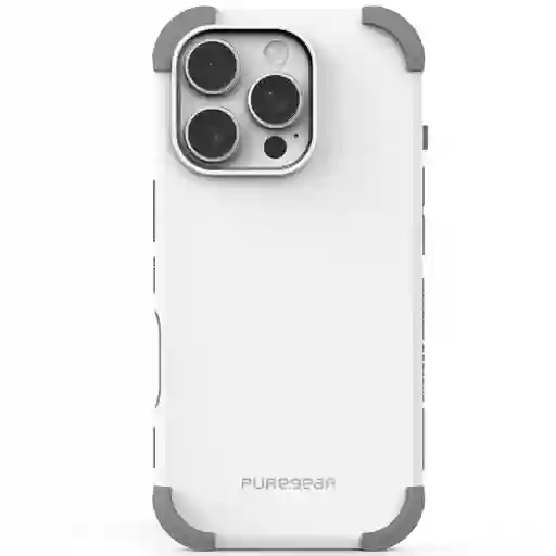 Protector Iphone 16 Pro Max Puregear Dualtek Magsafe Blanco