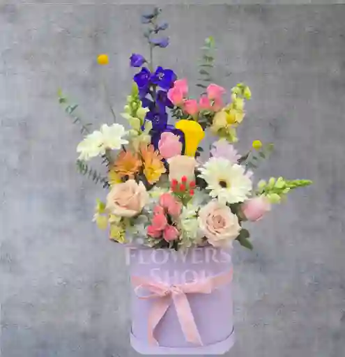 Caja Flores Suave