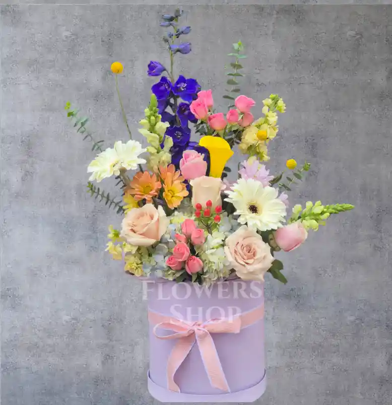Caja Flores Suave