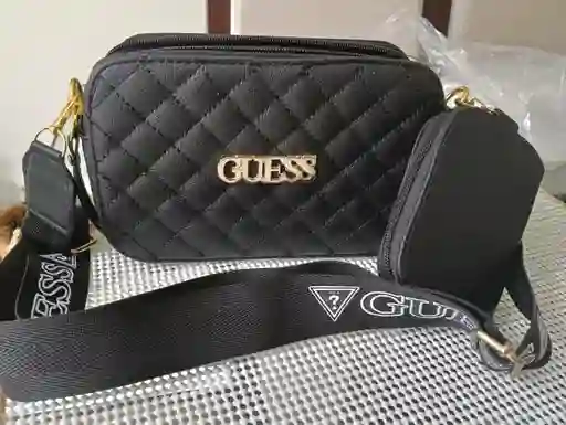 Bolso Cuero Sintetico Rectangular - Negro / Talla Única