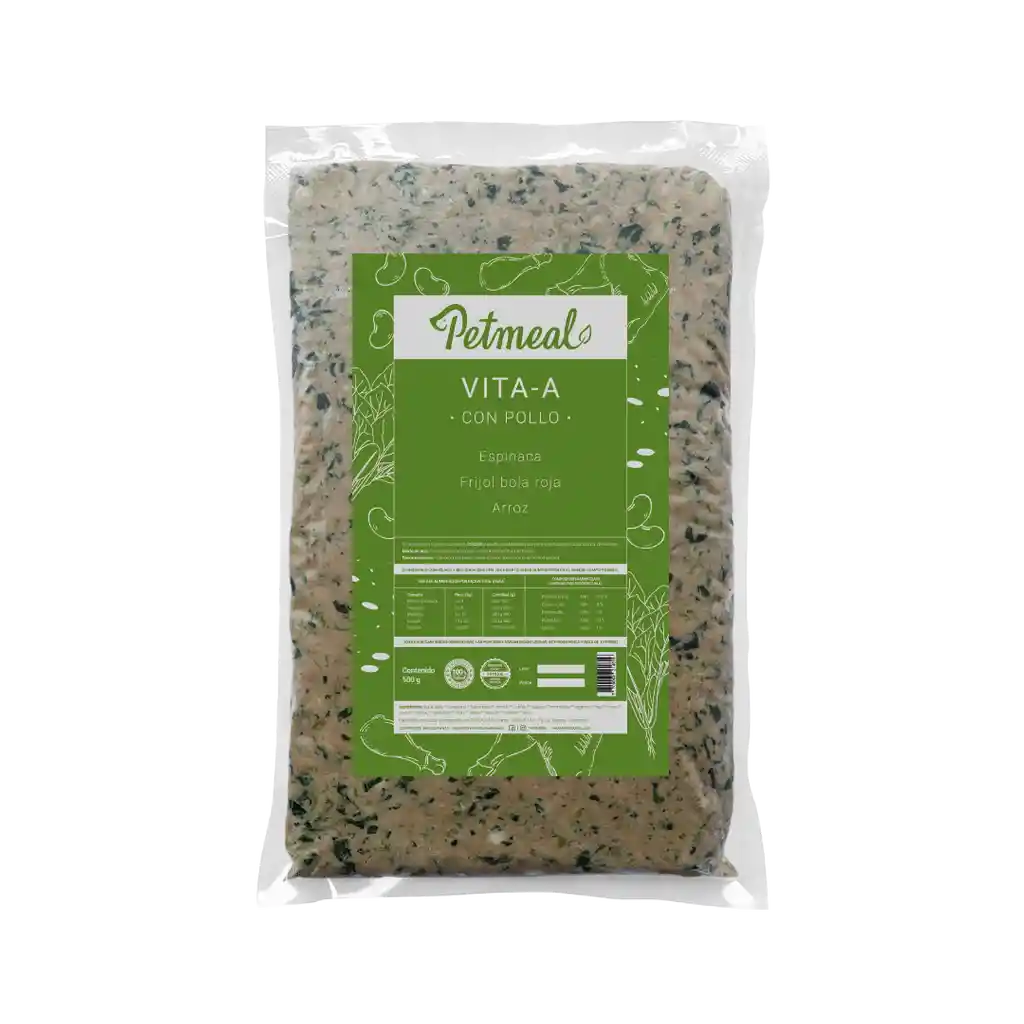Petmeal Vita A Pollo 500g