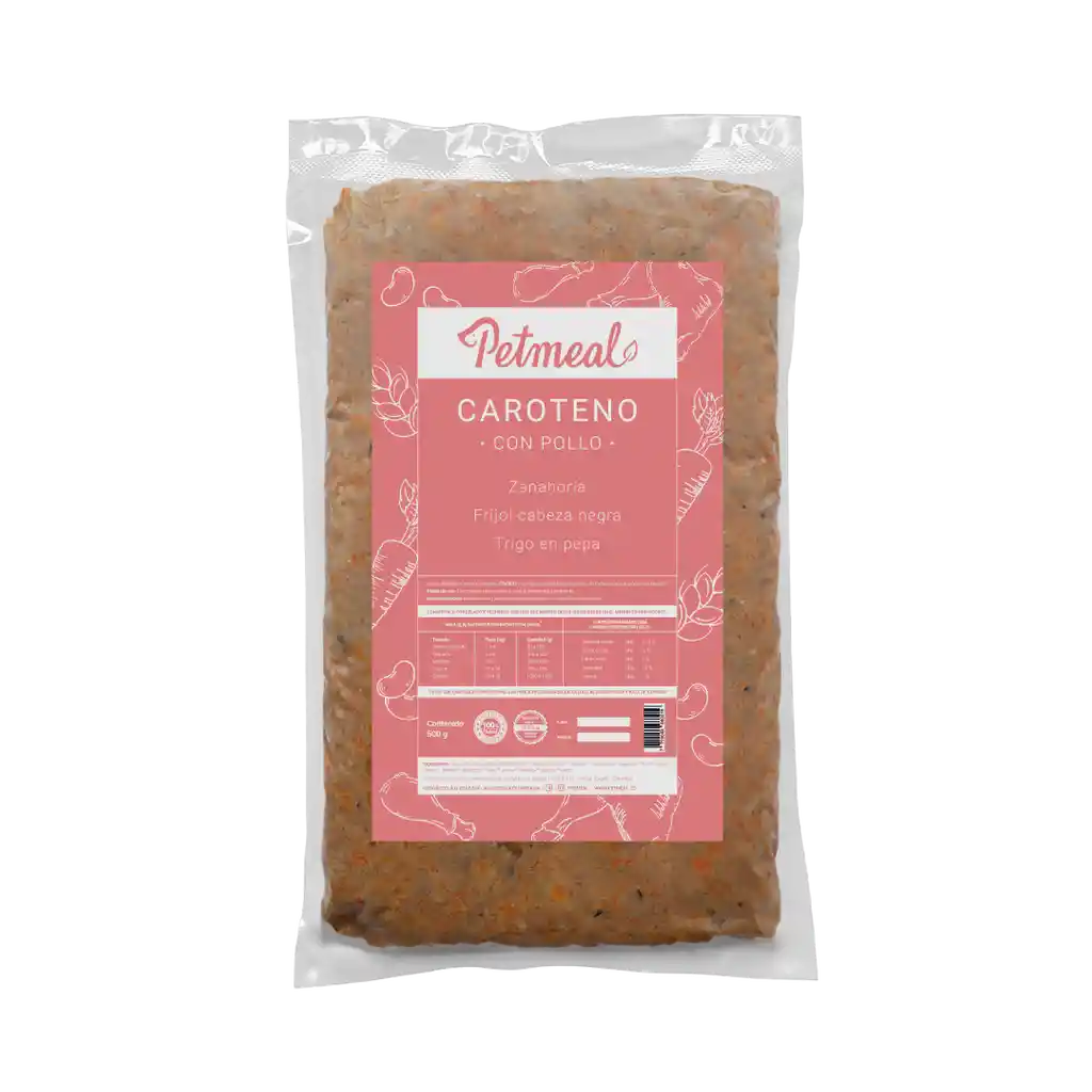Petmeal Caroteno Pollo 500g