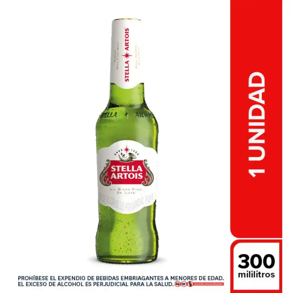 Cerveza Stella Artois Botella