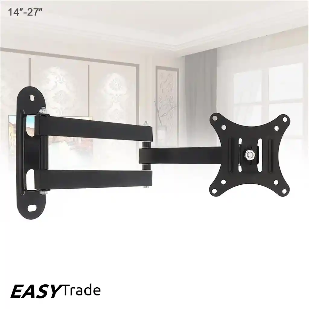 Soporte Móvil Para Monitor Pc Tv 13 14 17 19 21 24 27" Ref 211