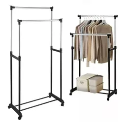 Tendedero De Ropa Doble Tendedero Metalico Organizador