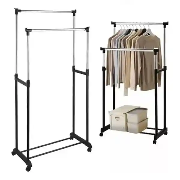 Tendedero De Ropa Doble Tendedero Metalico Organizador