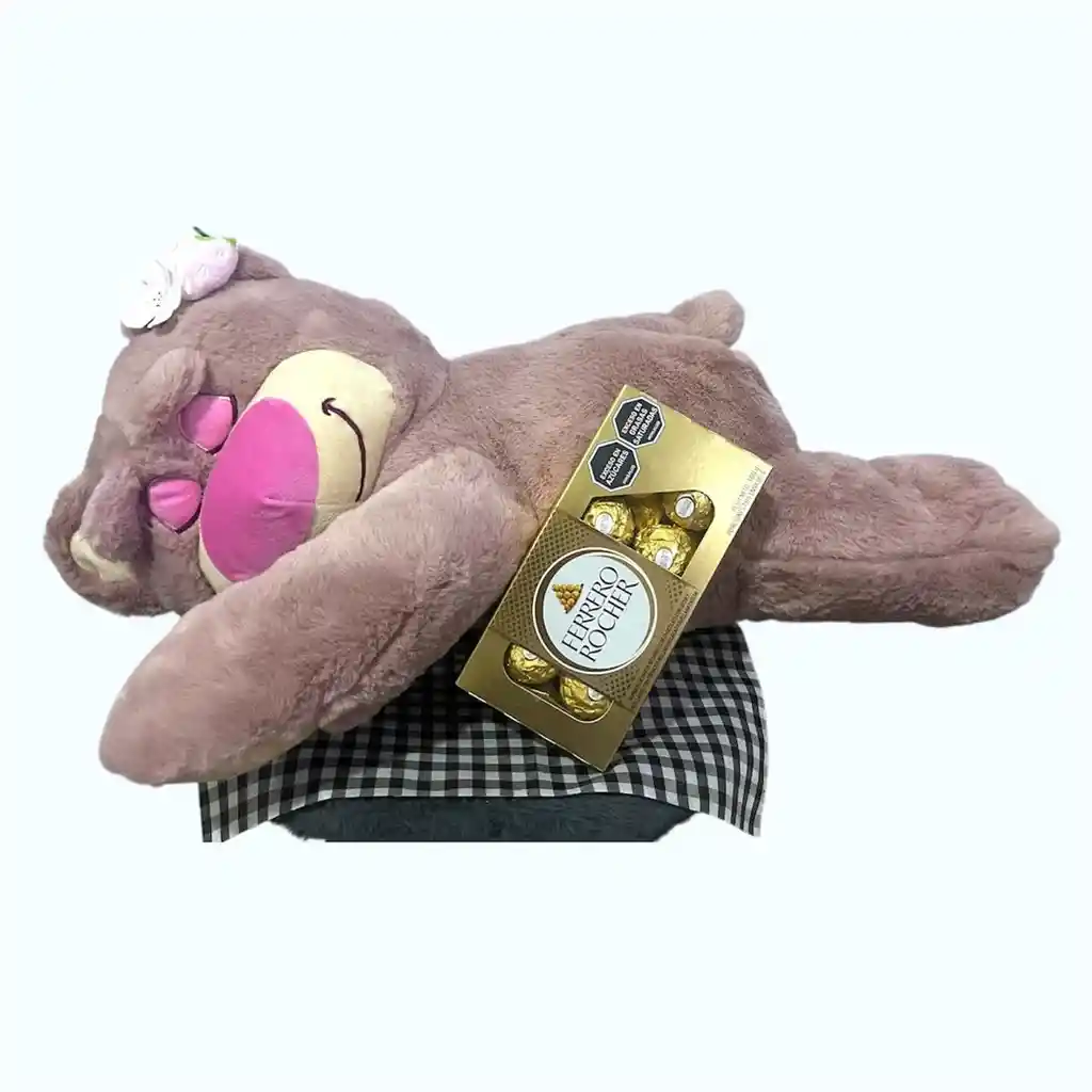 Peluche Lotso Grande Con Cobija
