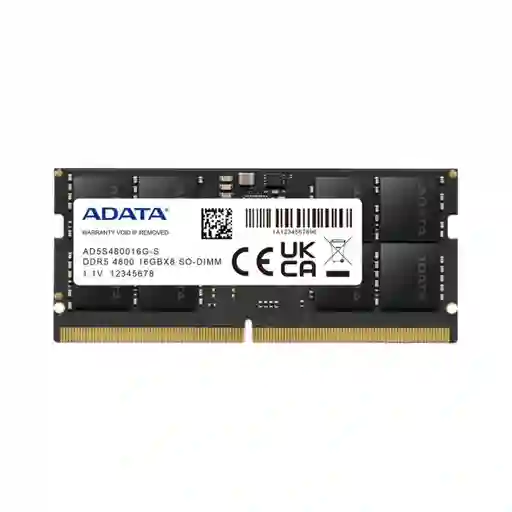 Memoria Ram Adata Ddr5 16gb 4800mhz Para Portátil