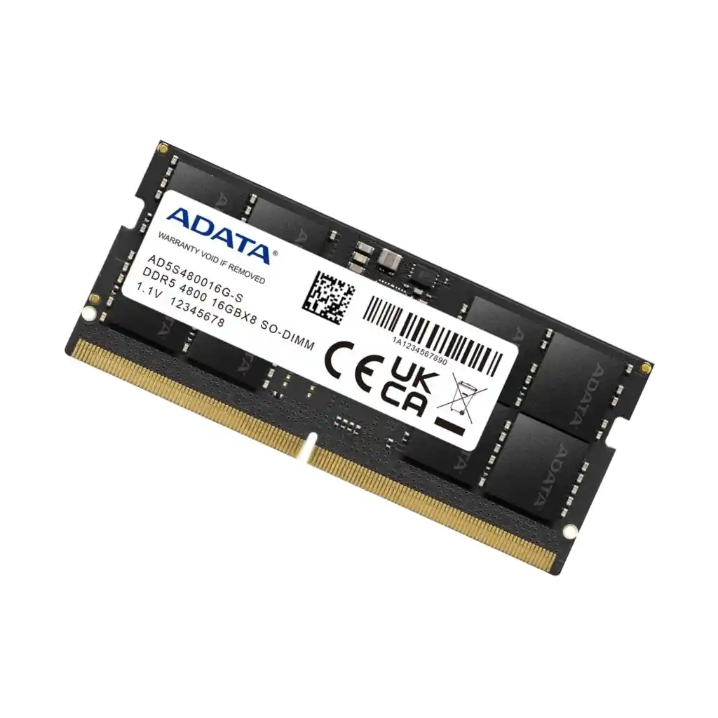 Memoria Ram Adata Ddr5 16gb 4800mhz Para Portátil